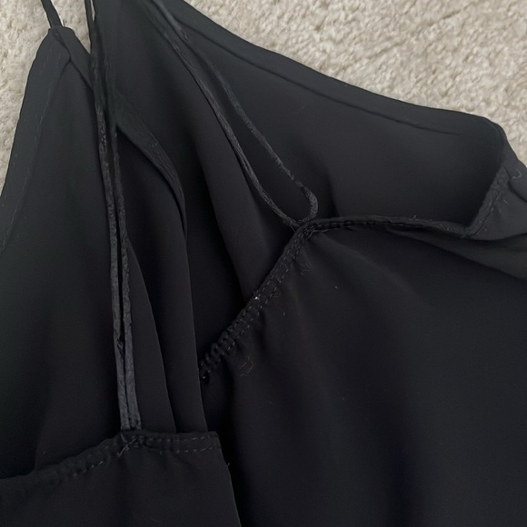 Abound Black Wide Leg Tie Waist Jumpsuit in Women’s Size Medium - Picture 7 of 8